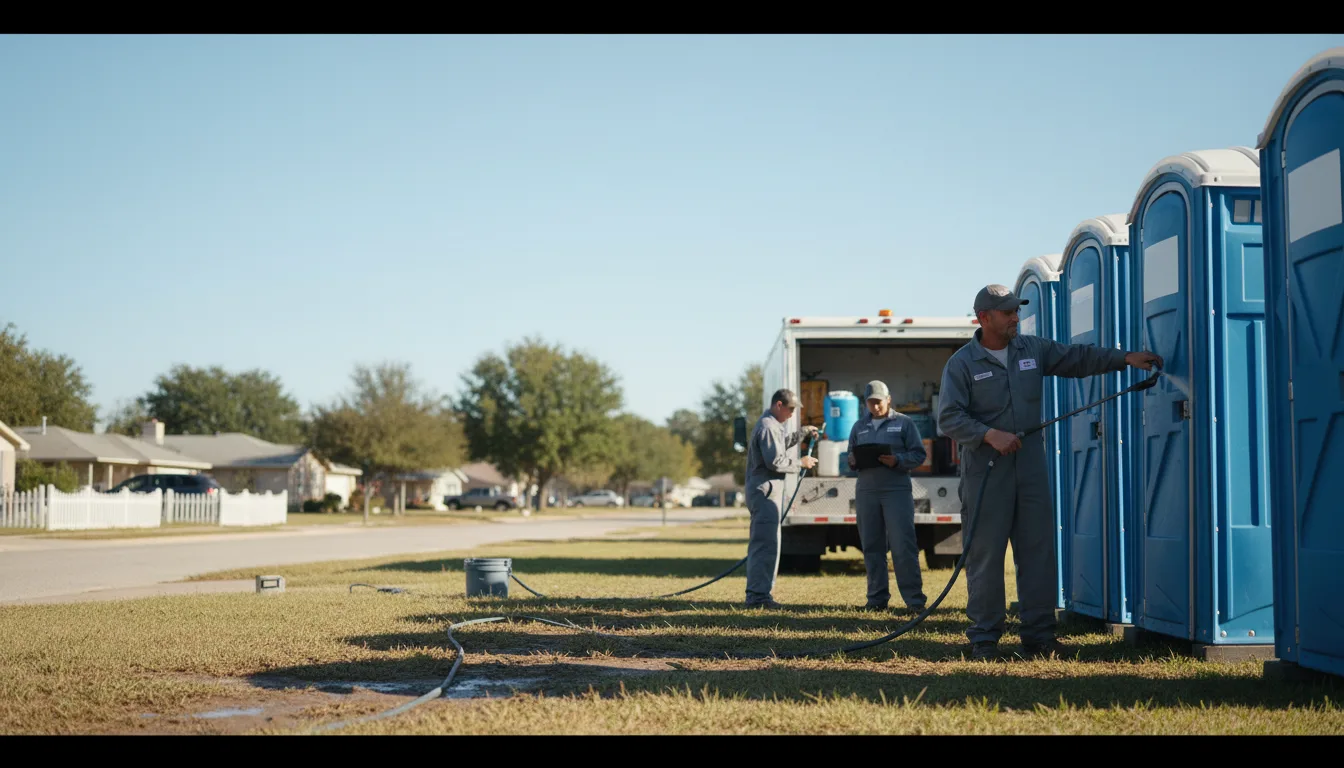 Long-Term Portable Toilet Rental in South Plains, TX near me